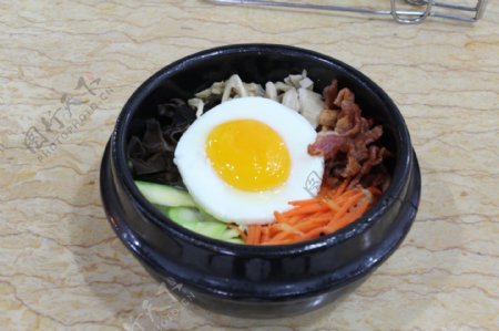 韩国拌饭图片