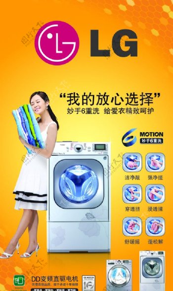 LG洗衣机画面