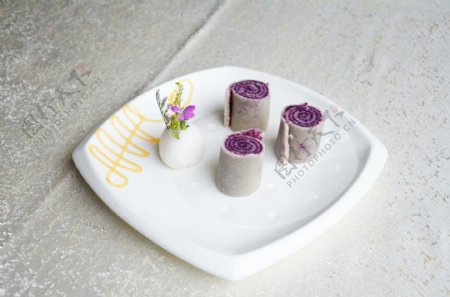 紫薯卷图片