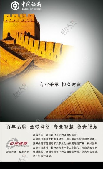 中国银行海报