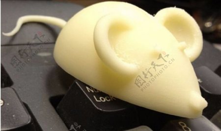 小老鼠3D打印模型视频素材