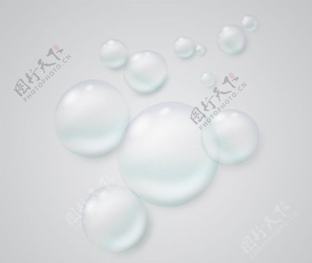 白色气泡