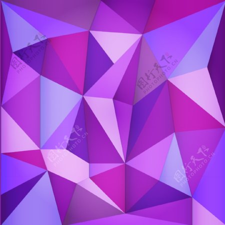 三角形紫色背景图片