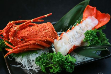 新鲜龙虾食材图片