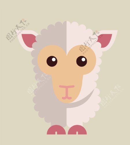 卡通绵羊羊EPS