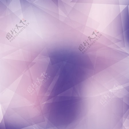 紫水晶的几何背景