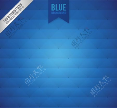 蓝色菱形格背景矢量素材