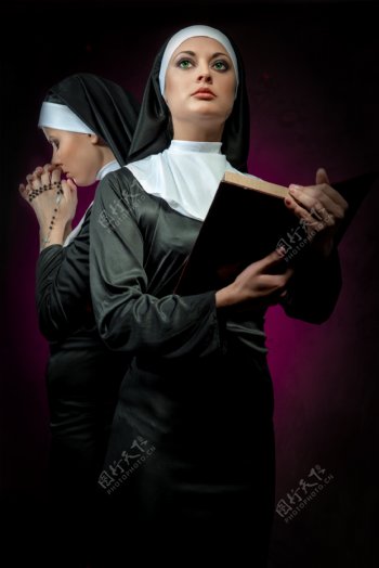 修女图片