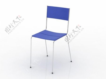蓝色休闲座椅