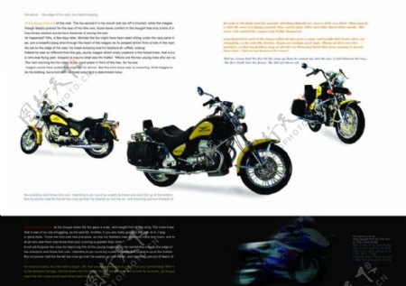 摩托车主题版式设计psd分层素材
