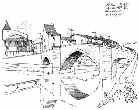 欧式海上拱桥