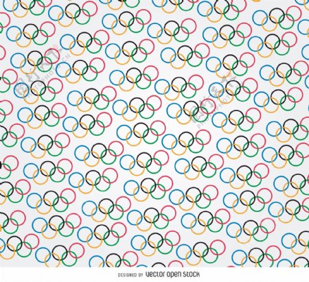 奥运五环图案