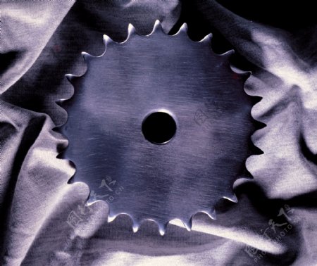 工业生产齿轮素材图片