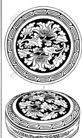两宋时代版画装饰画矢量AI格式0063