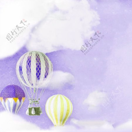 热气球紫色直通车
