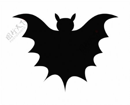 蝙蝠形状向量