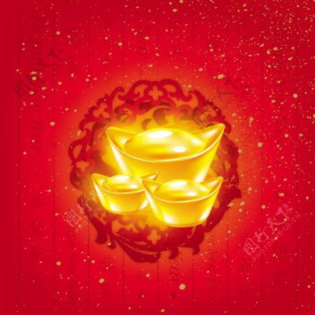 红色喜庆春节主图