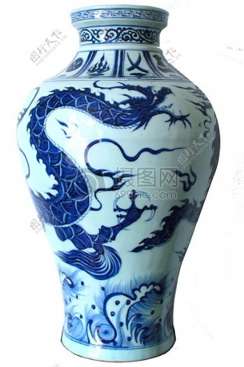 中国的艺术品青花瓷