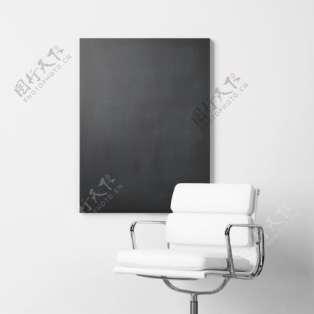 黑板空白广告牌