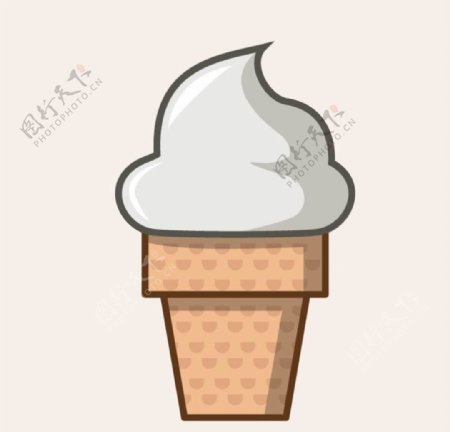 卡通冰淇淋
