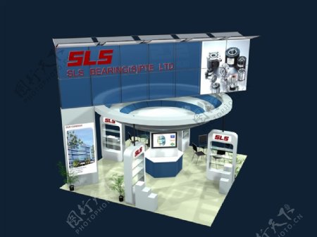SLS展览模型