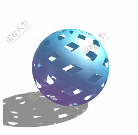 3D镂空球