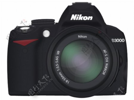 尼康d3000相机图标设计素材