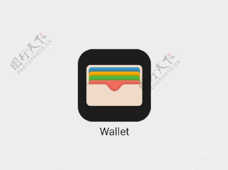 iOS9钱包图标sketch素材