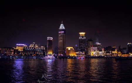 上海城市中心夜景