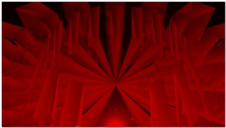 红色隧道动态视频素材