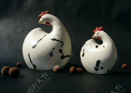 陶瓷鸡