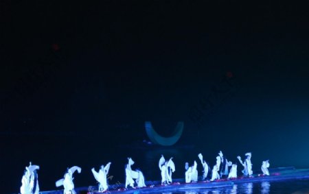 中国古代舞蹈图表演
