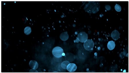 蓝色水晶粒子视频素材