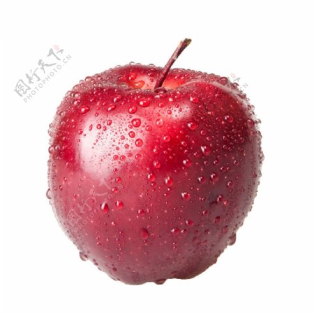 新鲜红色苹果元素