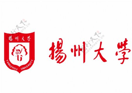 扬州大学logo
