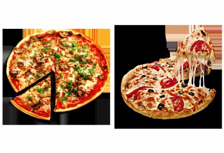 水果披萨图片免抠png透明图层素材