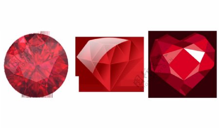 缅甸红宝石免抠png透明图层素材