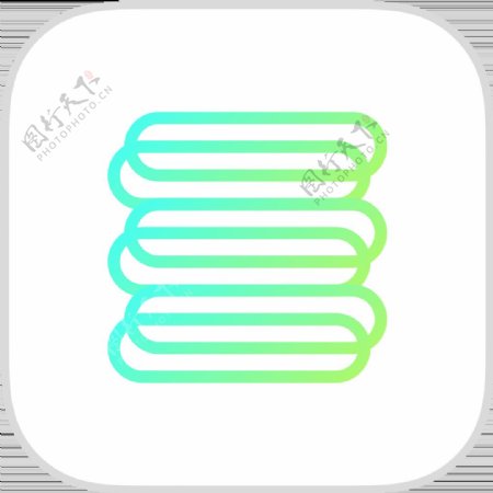 iOS8风格的圆角扁平化应用程序图标集
