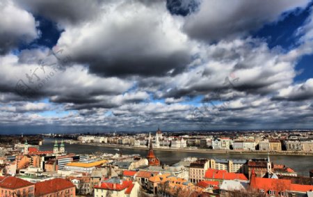 匈牙利布达佩斯城市风貌