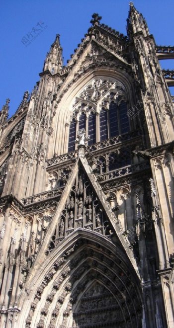 德国科隆大教堂雄伟建筑