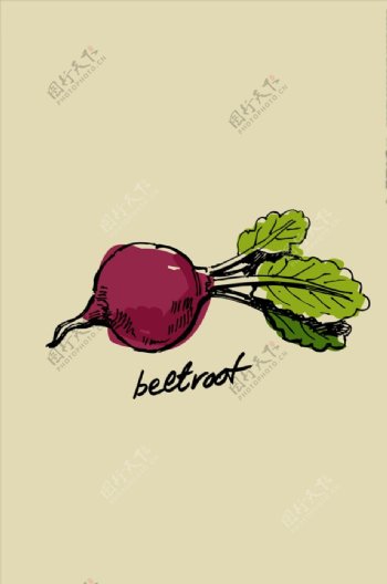 卡通蔬菜图蔬菜食物设计