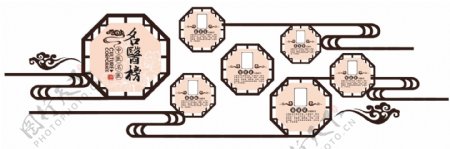 名医榜中医宣传展板