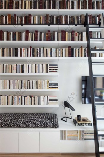 现代简约书房装修效果图