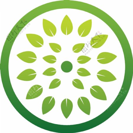 绿色能源用途标识logo