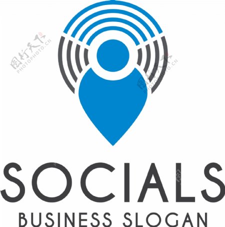 社会标志logo模板