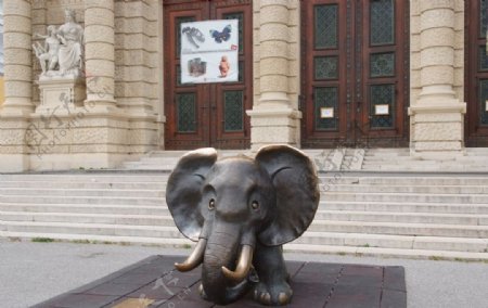 意大利雕塑小象