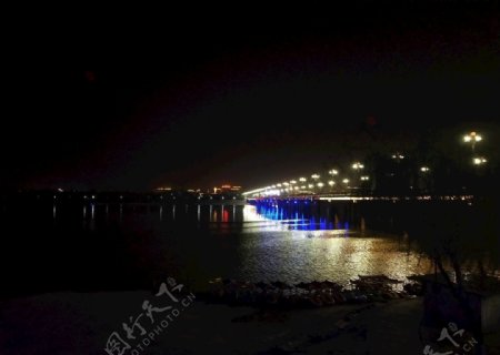 牡丹桥夜景