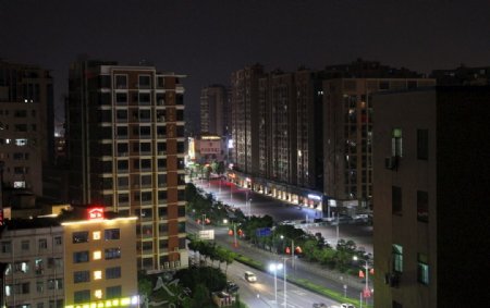 夜景深圳公明
