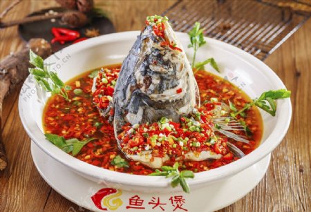 传统菜品剁椒鱼头
