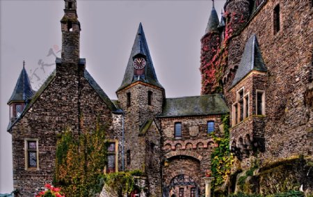复古的城堡建筑
